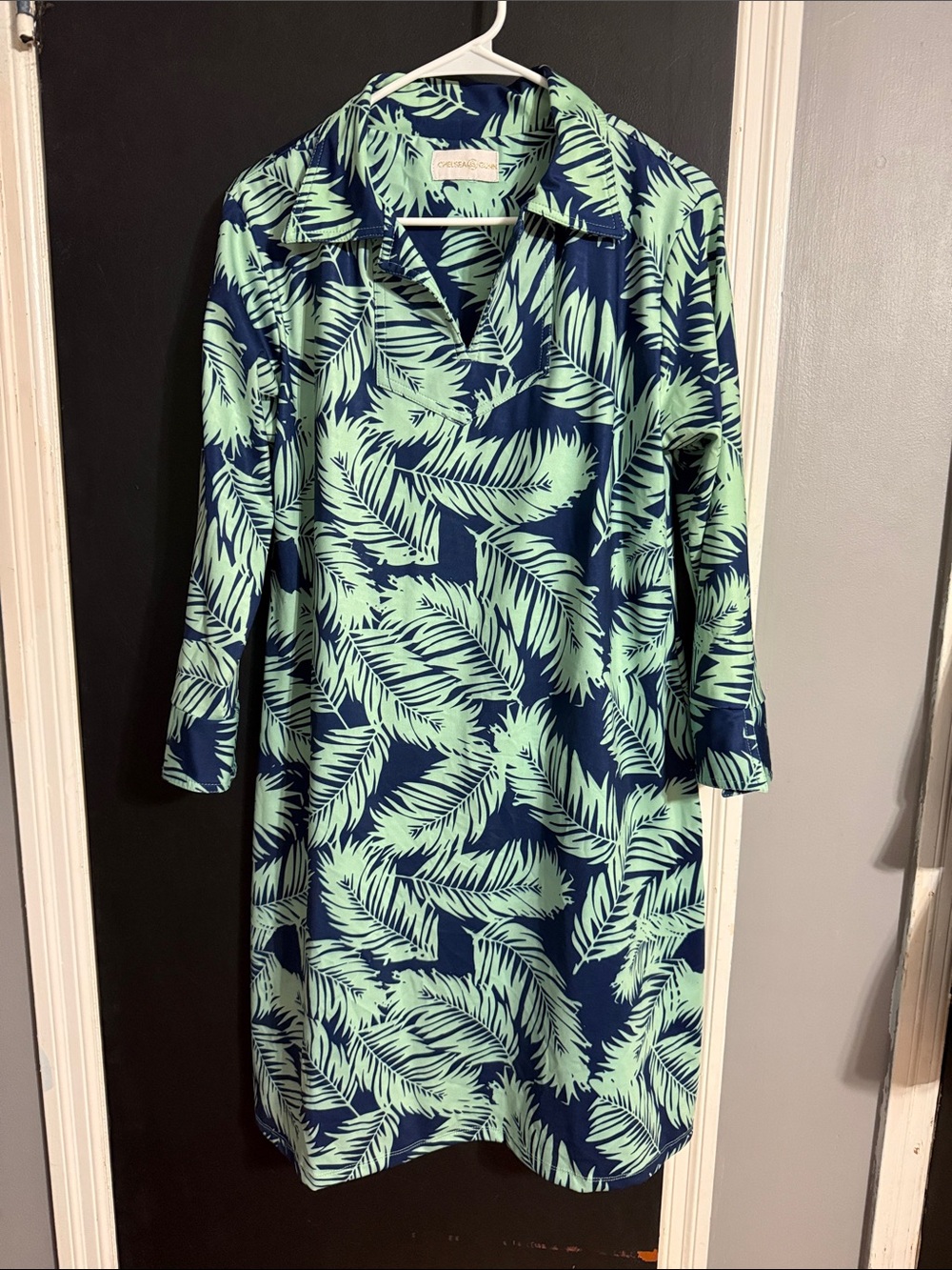 Chelsea & Gunn Resort Floral Print Dress No Size See Measurements